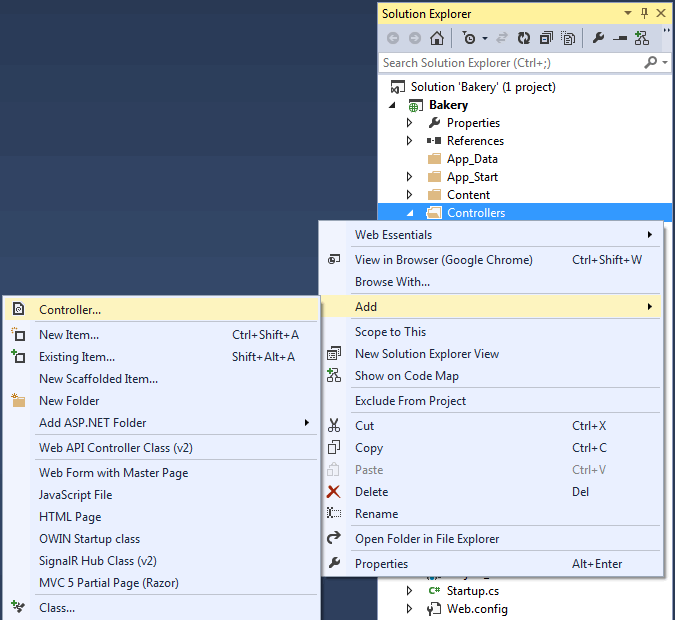 Migrating to MVC