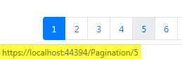 Pagination in Razor Pages