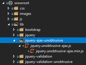 jQuery Unobtrusive AJAX