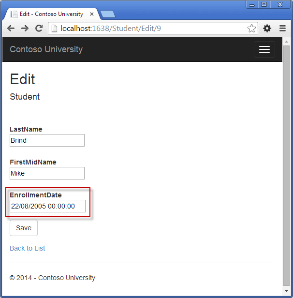 MVC5 With EF6