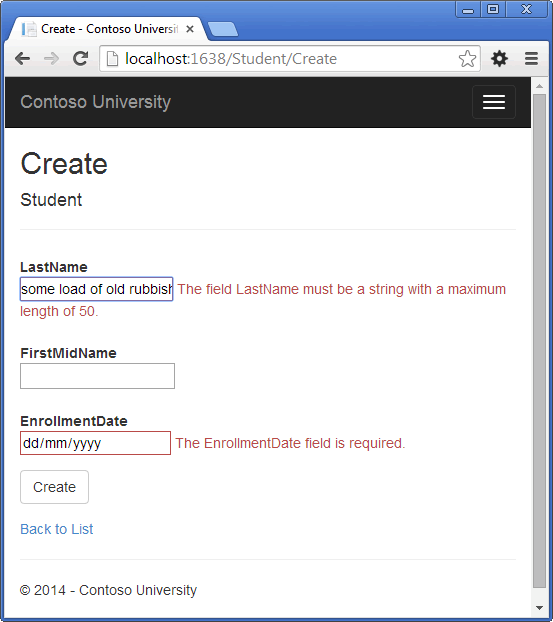 MVC5 With EF6