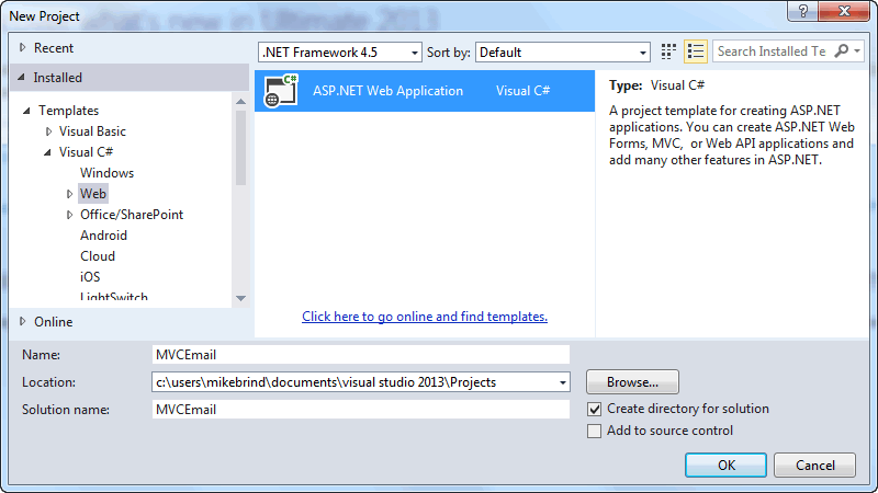 How To Send Email In Asp Net Mvc