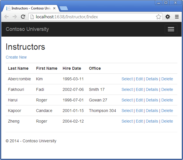 MVC5 with EF6