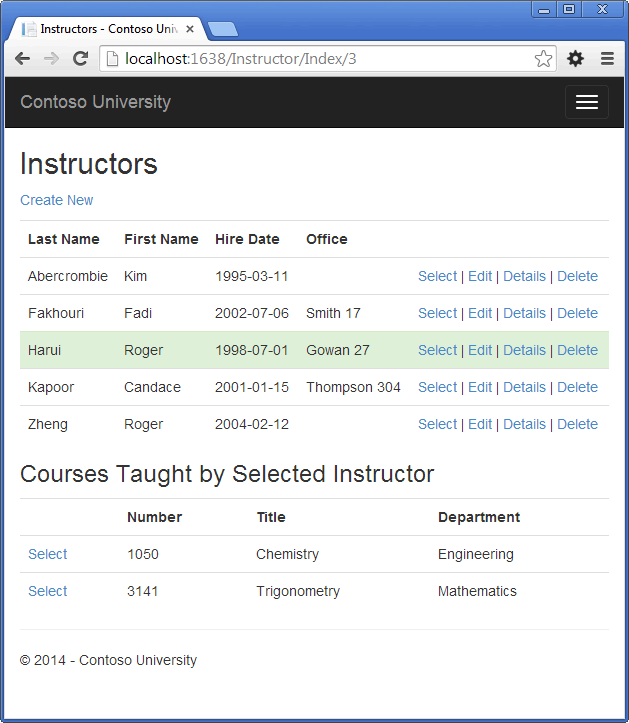 MVC5 with EF6