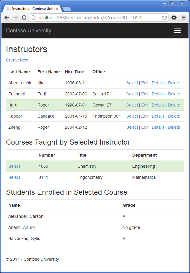 MVC5 With EF6