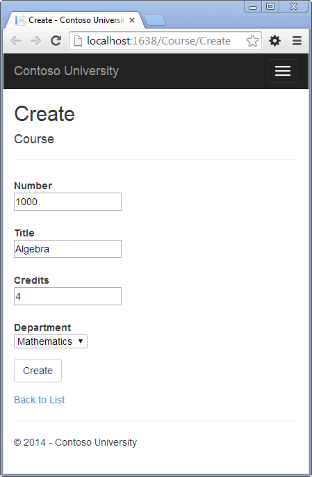 MVC5 With EF6