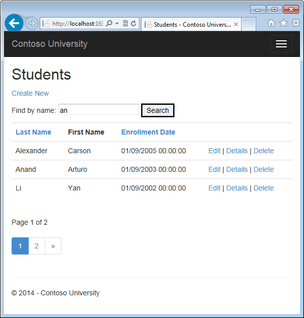 MVC5 With EF6