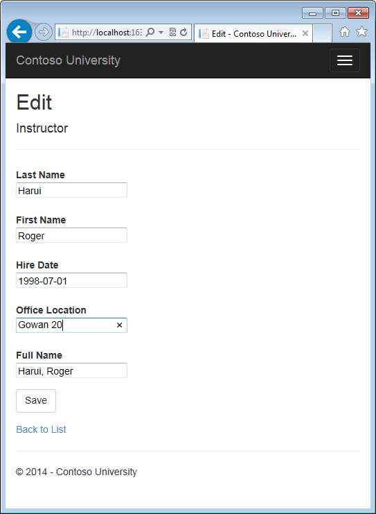 MVC5 With EF6