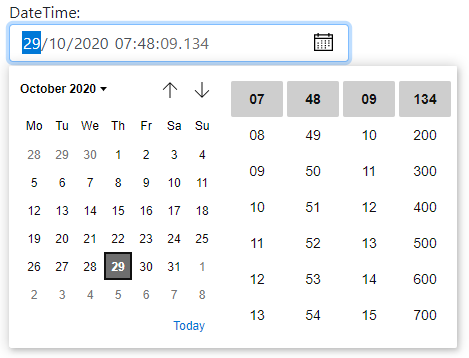 DateTime in Razor Pages