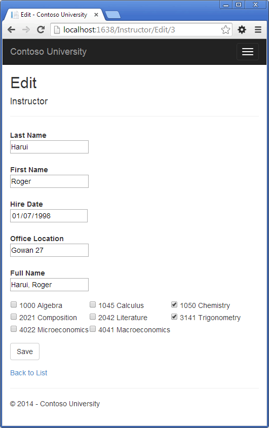 MVC5 With EF6