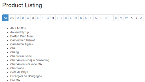 MVC5 With EF6 Alphabetical Paging