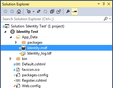 ASP.NET Identity