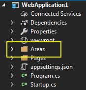 Areas in Razor Pages
