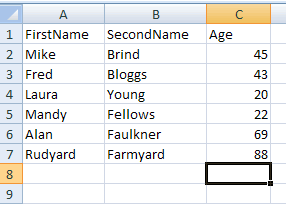 Excel Sheet1